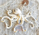 Octopus Key Holder Octopus Decor Towel Holder Nautical Bathroom Nautical Decor Bathroom Decor Towel Hanger Decor Coastal Decor