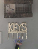 Key Holder for Wall Key Holder Key Hanger Key Organizer Holder for Keys ID Holder Front Door Rustic Key Holder Entryway Wall Hooks