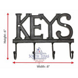 Rustic Key Hook/Key Holder/Cast Iron Key Hook/Rustic Home Decor/Keys Wall Hook/Key Hanger/key decor/Shabby Chic Wall Decor cast iron key